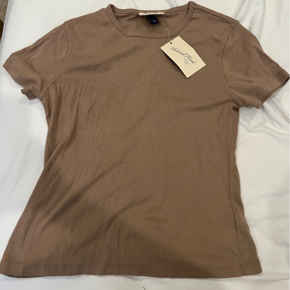 NWT UNIVERSAL THREAD cocoa brown tee